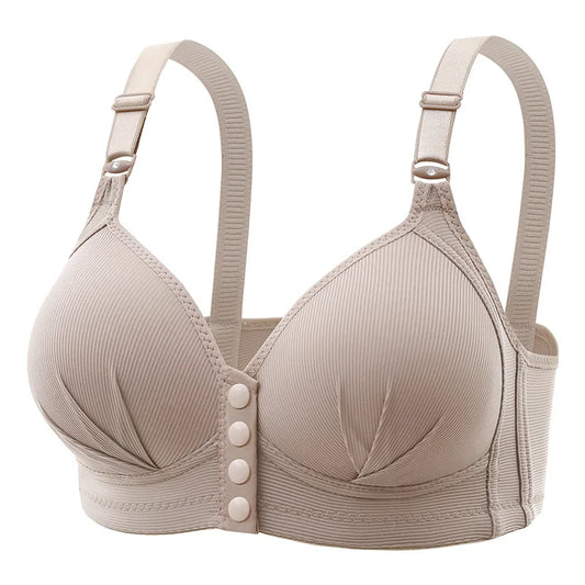 Comfortable Wire-Free Bra with Thin Cup for Women
