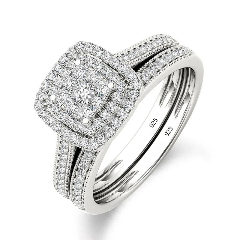 14K Yellow Halo Fresh Water Pearl and Natural Diamond Ring Size 7