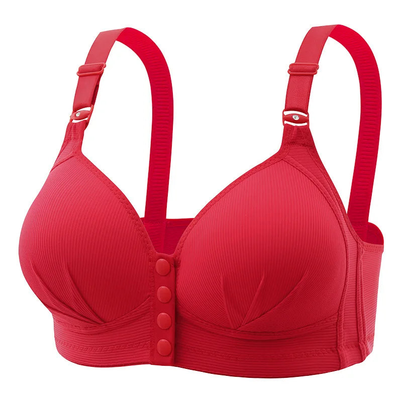 Comfortable Wire-Free Bra with Thin Cup for Women