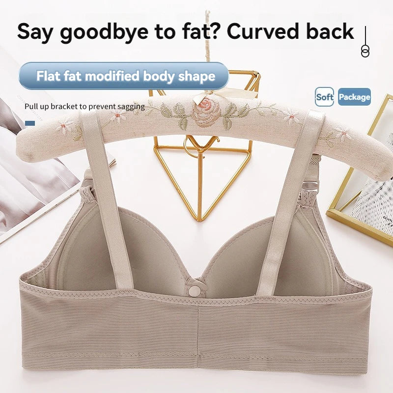 Comfortable Wire-Free Bra with Thin Cup for Women