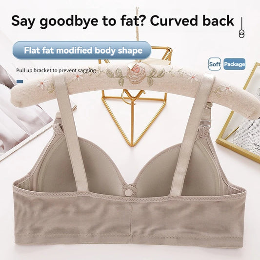 Comfortable Wire-Free Bra with Thin Cup for Women